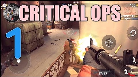 Critical OPS: Multiplayer FPS. Android Gameplay. Part 1.