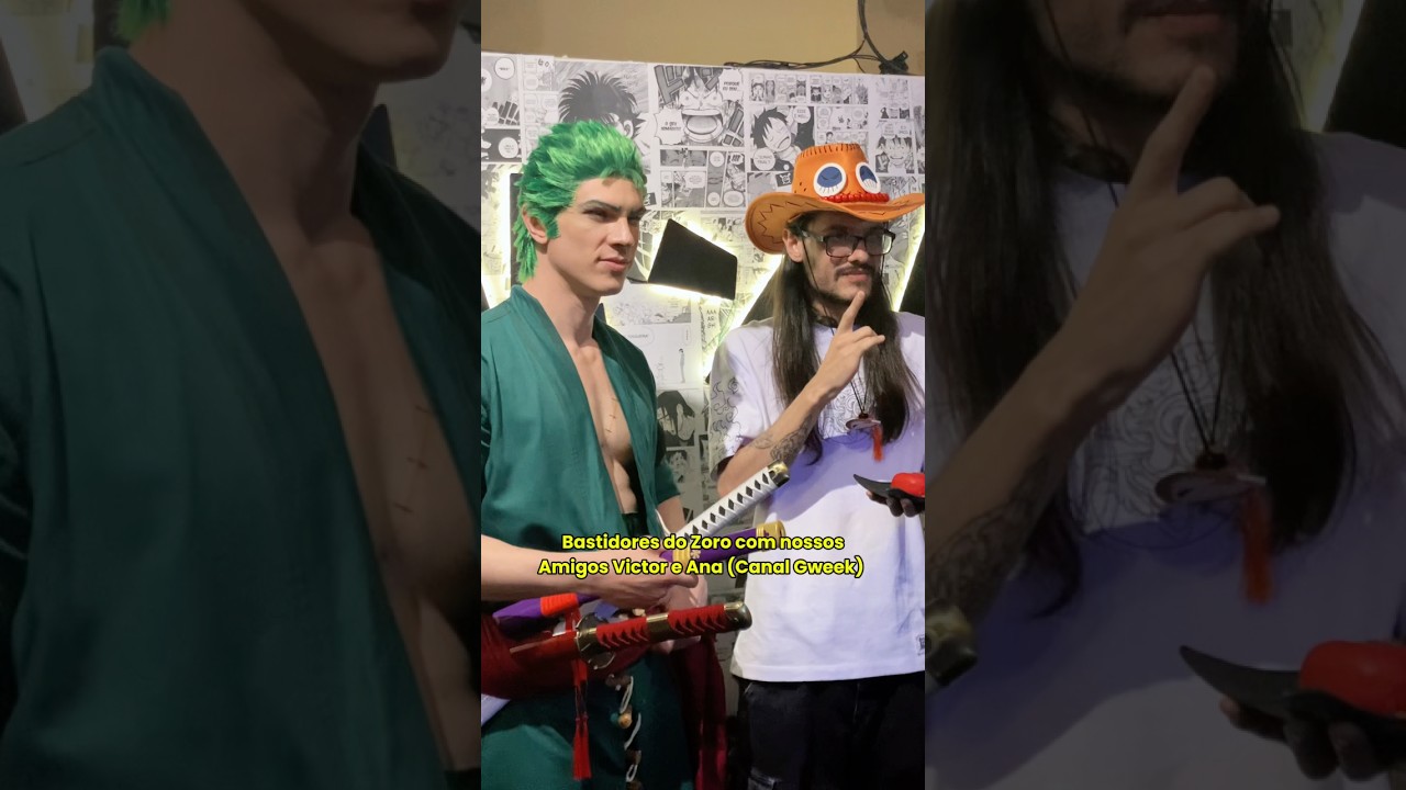 Zoro, Victor e Ana! Canal Gweek #onepiece #zoro #canalgweek
