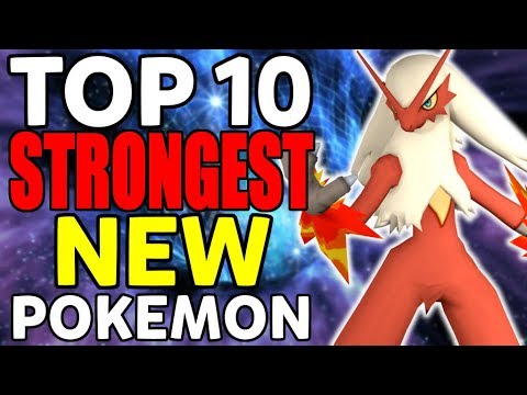 Top 10 STRONGEST New Pokémon to Use in Pokémon Ultra Sun and Ultra Moon ...