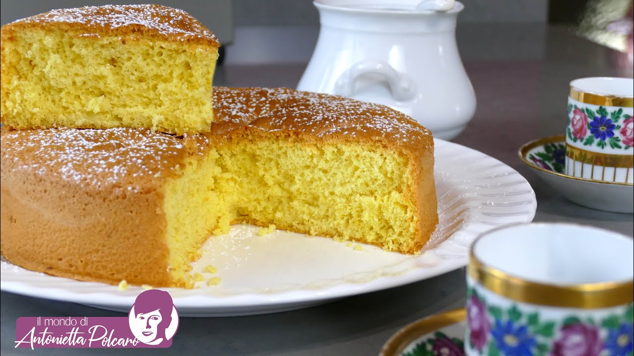 Il Mondo di Antonietta Polcaro - Pan di spagna (montata media)