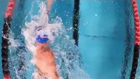 [Ariarne Titmus] Sprinting from Top View