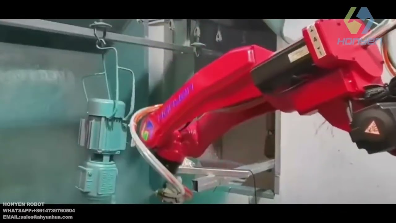 ARES ROBOT Robotic Spray Painting Yooheart 1430mm handling robot is used in factory automation