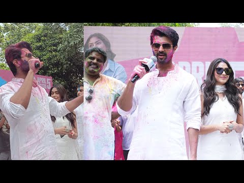 #VijayDeverakonda Speech At FamilyStar 3rd song was launched at a Gated Community | TFPC - TFPC