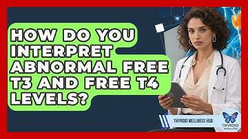 How Do You Interpret Abnormal Free T3 And Free T4 Levels? - Thyroid Wellness Hub