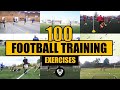 100 Football Training Ideas | Soccer Exercises | U9 U10 U11 U12 U13 U14 | Thomas Vlaminck