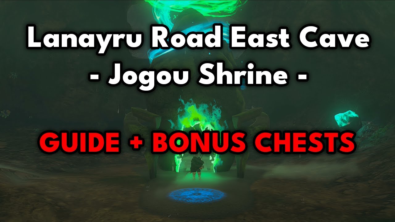 Jogou Shrine Lanayru Road East Cave Zelda Tears of the Kingdom