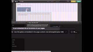 Embedding a GalleryPlus block with a shortcode