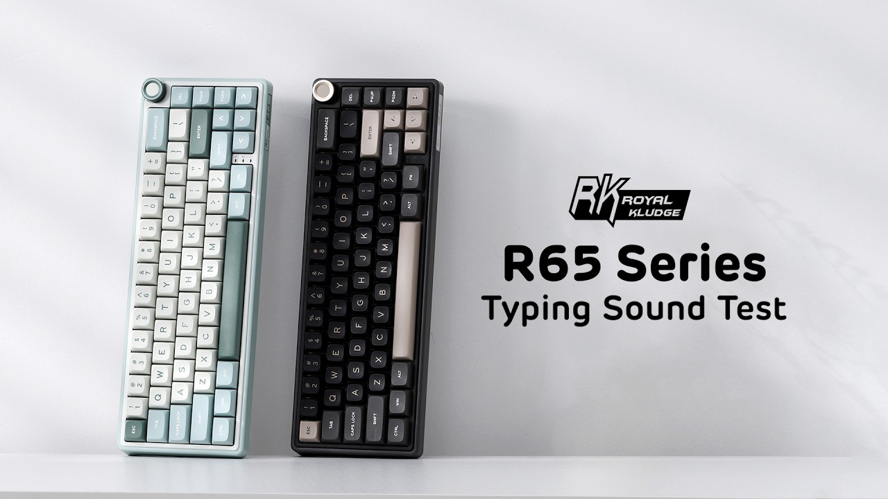 RK ROYAL KLUDGE R65 65% Wired Gaming Keyboard Supports QMK/VIA