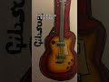 I LOVE GIBSONS AYAYAYAY #tuff #guitar #art #alcoholmarkers #gibsonguitar