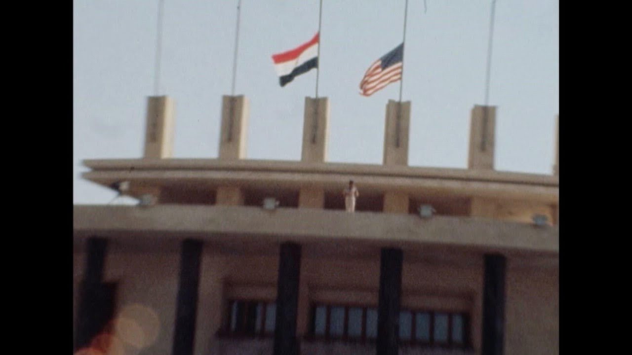 CUTS 14 10 81FOREIGN OFFICIALS ARRIVE AND PREPARATIONS MADE FOR SADAT'S FUNERAL