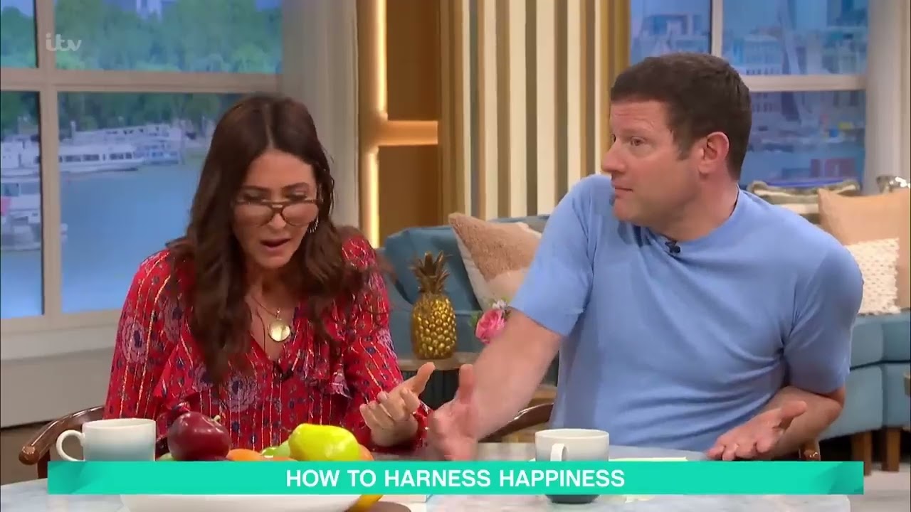 Oliver Burkeman discussing Meditation for Mortals on ITV's This Morning
