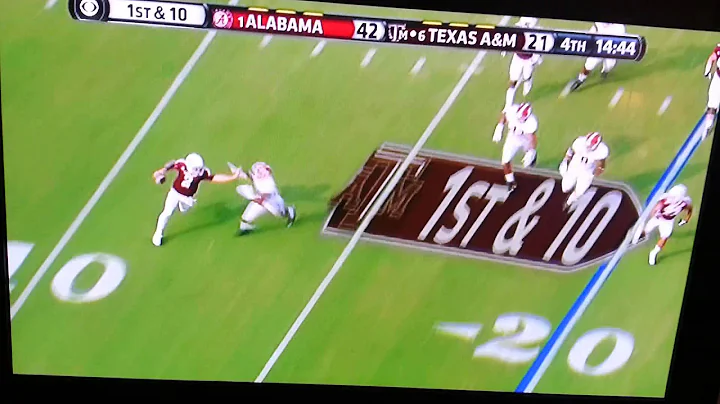 Alabama vs Texas A&M penalties you be the judge