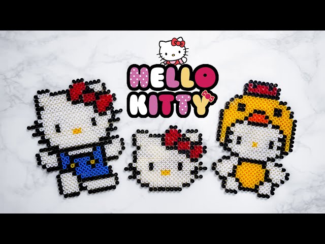 Hello Kitty and Friends 3D Perler Collection Tutorial 