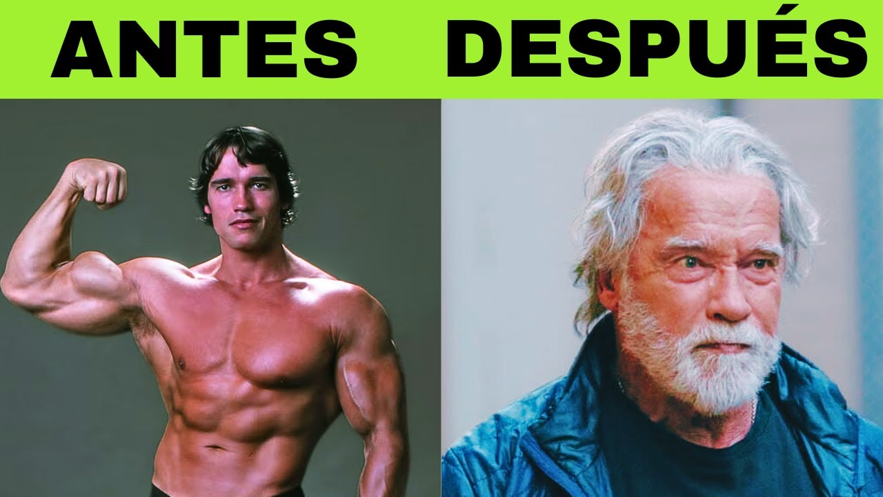 El INCREÍBLE CAMBIO de los ACTORES de ACCIÓN MÁS FAMOSOS: ANTES y  DESPUES