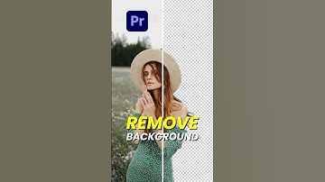 How to Remove Background in Premiere Pro 🔥 #tutorial #adobepremirepro #Removebackground