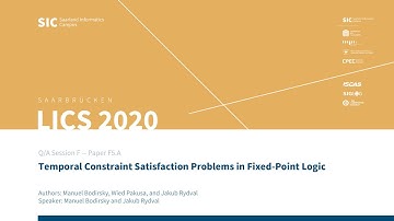 F5.A – Temporal Constraint Satisfaction Problems in Fixed-Point Logic