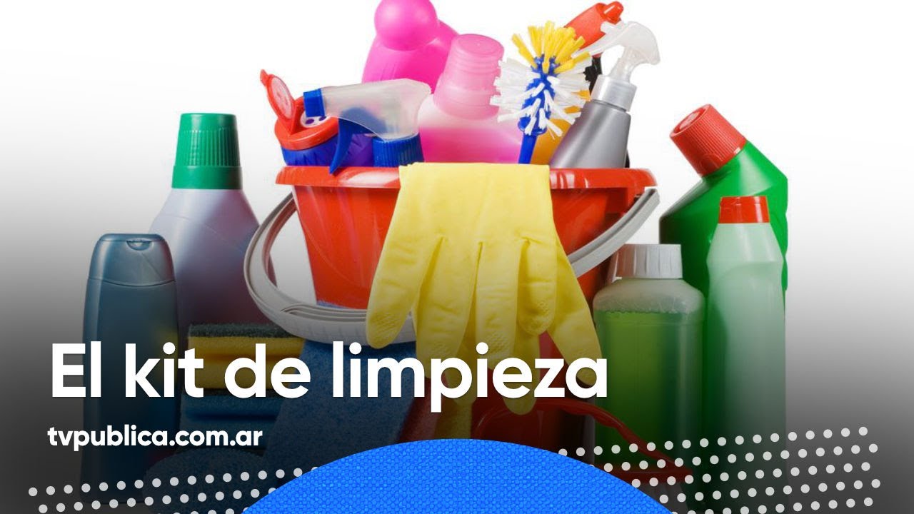 Kit básico de limpieza para tu casa