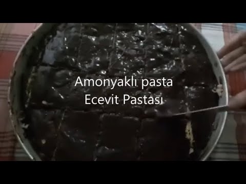 Bu Pasta Bir Zamanların Meşhur Pastası Eskilerin Vazgeçemediği Amonyaklı Pasta Ecevit Pastası