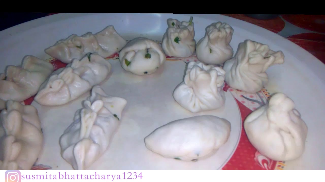 Momo making recipe at home.. - YouTube