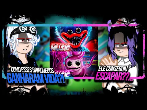 🔵🔴PT1 (𝘼𝙨) Hashiras 𝙍𝙚𝙖𝙜𝙞𝙣𝙙𝙤 Aos raps de Poppy Playtime Capitulo 1/2| Tomioka 𝘼𝙨 Funcionario - Gacha