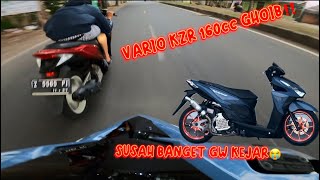 BONGKAR RAHASIA KIRIAN VARIO GW ‼️ LANGSUNG TEST  LAWAN VARIO KZR BORE UP 160CC‼️