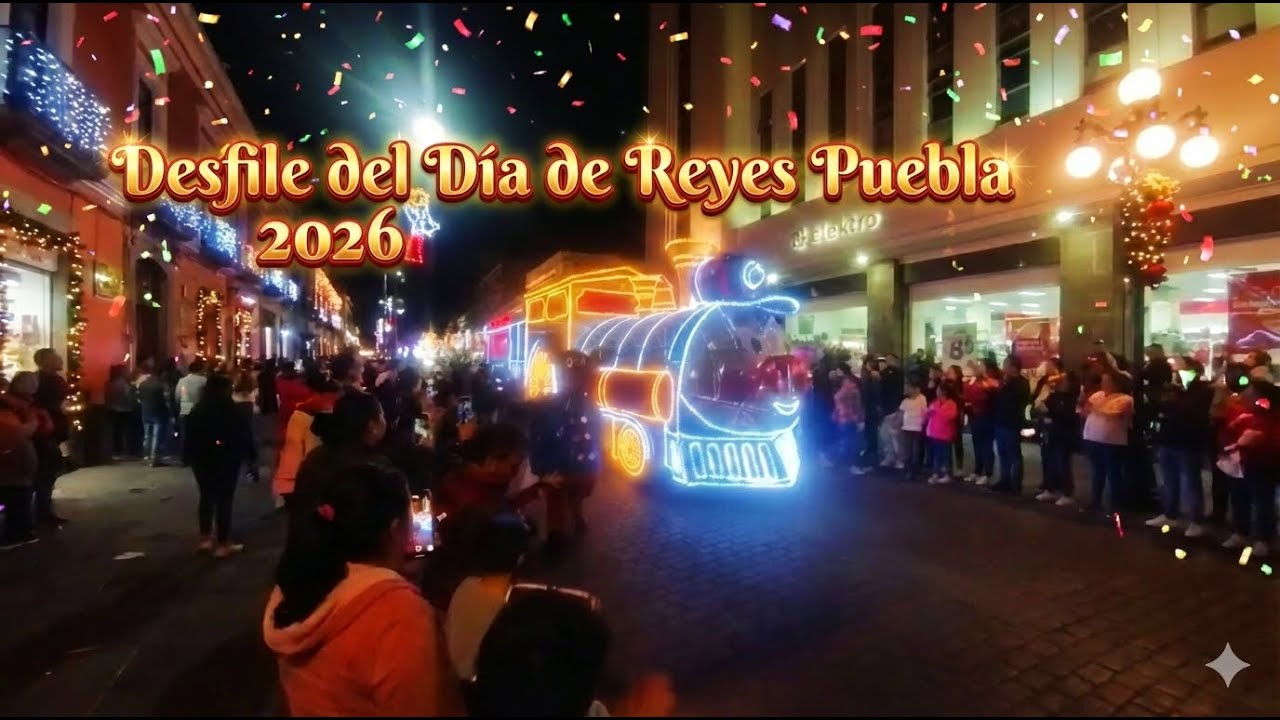 Desfile del Dia de Reyes Puebla 2026