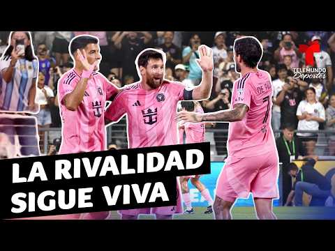 Messi mete presión a CR7 en la carrera por los 1,000 goles | Telemundo Deportes