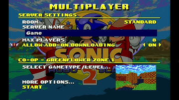 How To Create And Play Server With Friends In Game SRB2