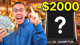 First Person to Ever Play This New Slot Machine!