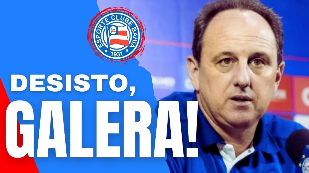 JÁ NÃO COBRAREI MAIS TÍTULOS AO BAHIA