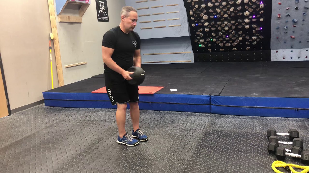 Medicine Ball or Weight Plate 3D RDL Lunge Matrix YouTube