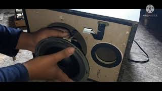 Sony home theatre SA-D100 bass speaker repair || panda electronics