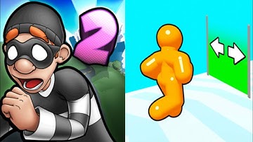 Robbery Bob 2 vs Tall Man Run Gameplay Android,ios Part 72