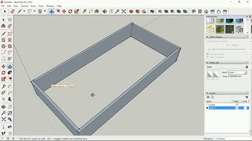 Convert illustrator floor plan to sketchup