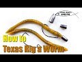 Rig a Texas Worm - basic angling tips
