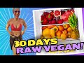 She ate only raw food for 30 days and here is what happened