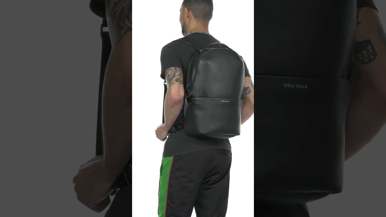 Cole Haan Grand Series Triboro Backpack SKU: 9849364 - YouTube