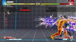 Cody VT2 Optimal 1-bar corner combo (484 dmg)