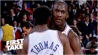 First Take reacts to Michael Jordan's audio on Isiah Thomas & the Dream Team | First Take