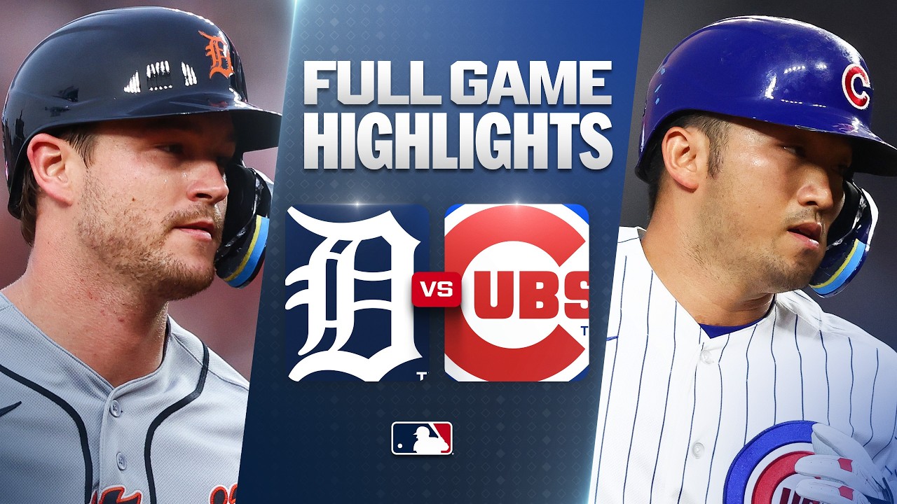 TIGERS vs. CUBS: Official Full Game Highlights (July 20) | 2026 MLB Season