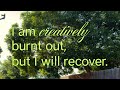 navigating burnout, what it means to be a creative, and content creation | GRWM chat + vlog