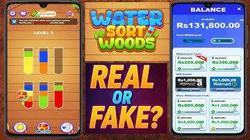 Water Sort Woods Real Or Fake - Water Sort Wood Legit Ba - Water Sort Wood Withdrawal 