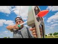 Nerf Bow Trick Shots | Dude Perfect