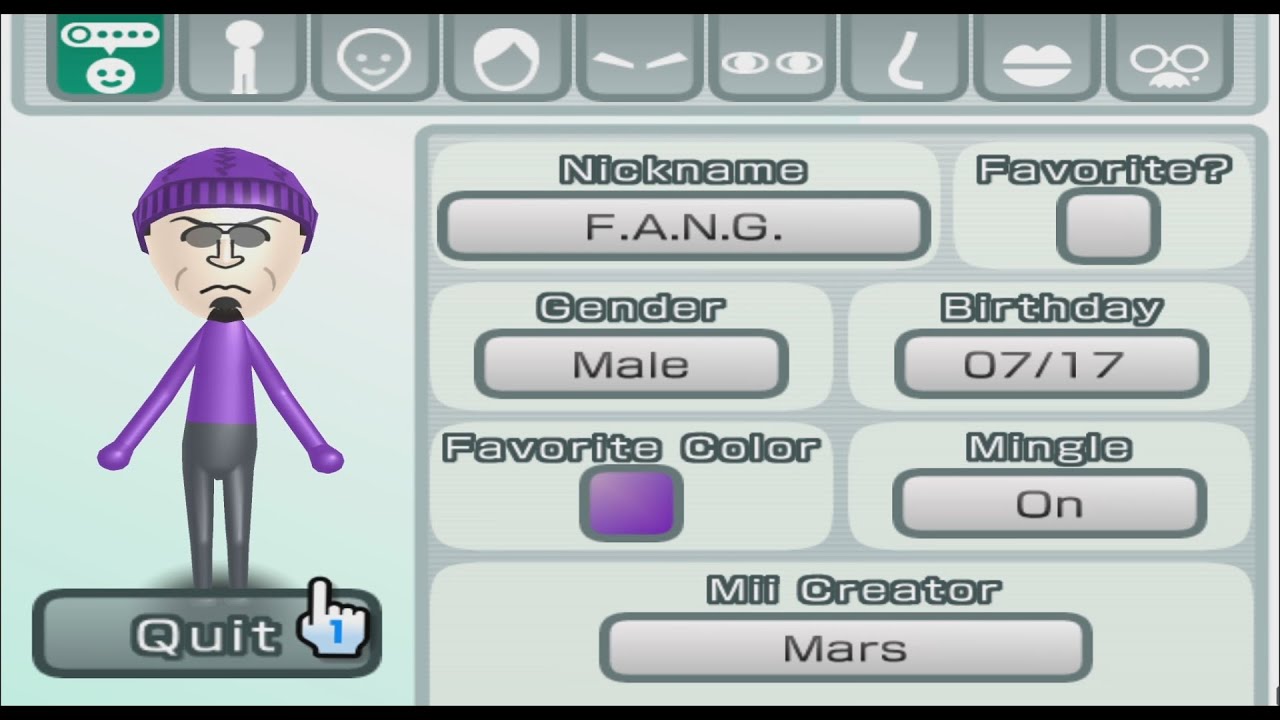 Mii Nin☆Syun1 | Mii Archives Wiki | Fandom