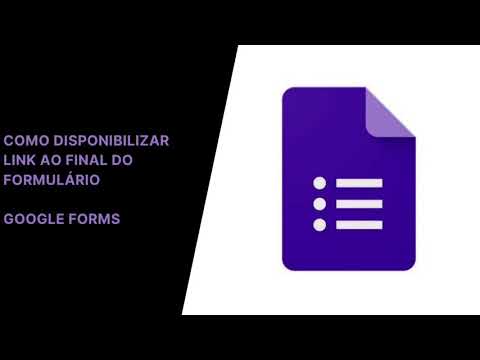 Vídeo: Como altero o nome do meu link do Formulário Google?