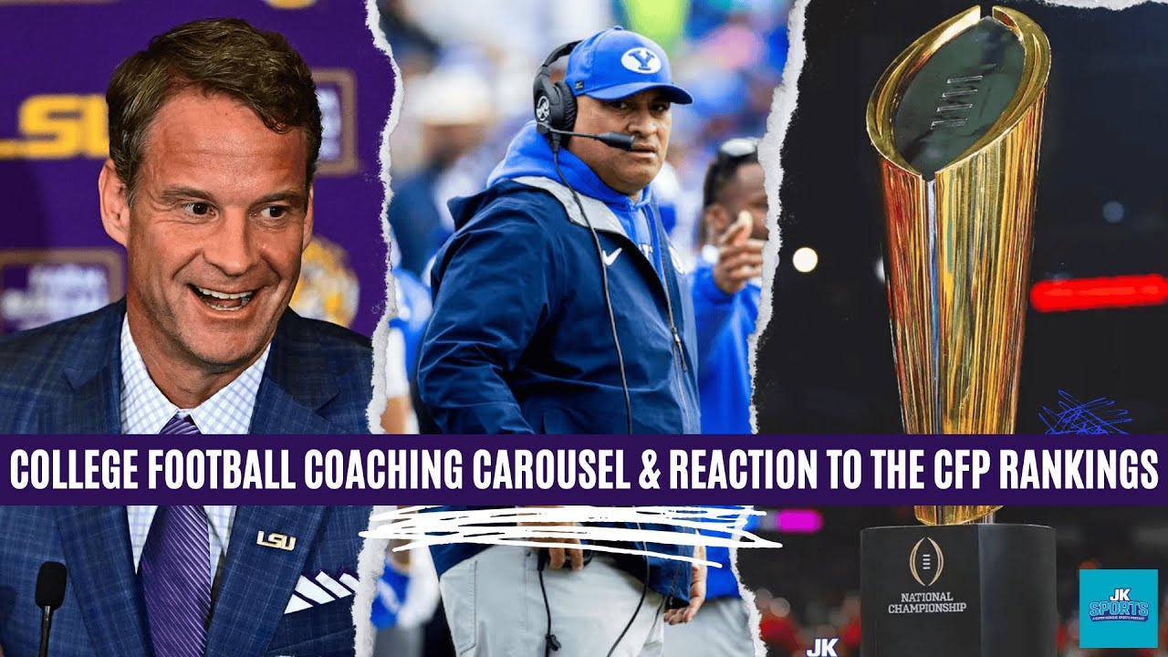 The Craziest Coaching Carousel in College Football Plus Reaction to the CFP Rankings
