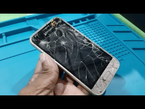 Samsung Galaxy J1 Mini Prime Touch Screen Cracked Restoration..