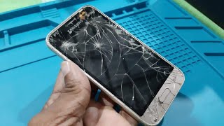 Samsung Galaxy J1 Mini Prime Touch Screen Cracked Restoration..