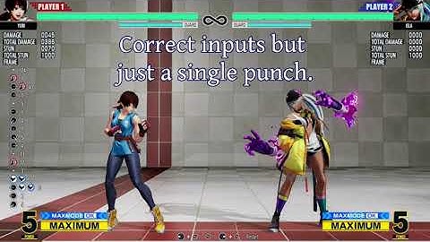 KOF XV Input Buffer Bug