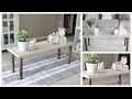 MUST WATCH DOLLAR TREE COFFEE TABLE DIY REAL WOOD STURDY